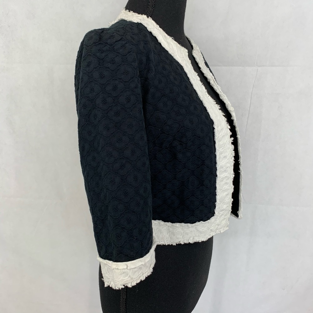 Trina Turk Colorblock Pattern Evening Jacket - Picture 3 of 5